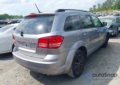 2018 Dodge Journey Se from USA, damaged, VIN 3C4PDCAB4JT383322